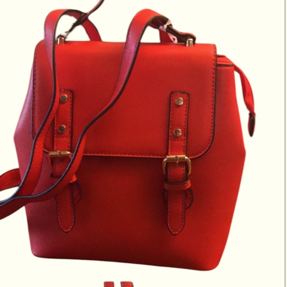 la Tierra fashion red backpack